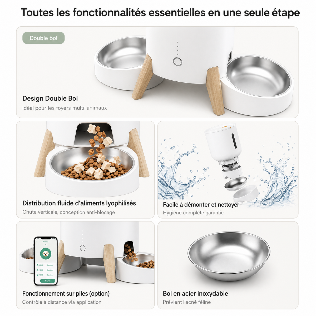 Distributeur Automatique De Nourriture Pour Animaux De Compagnie