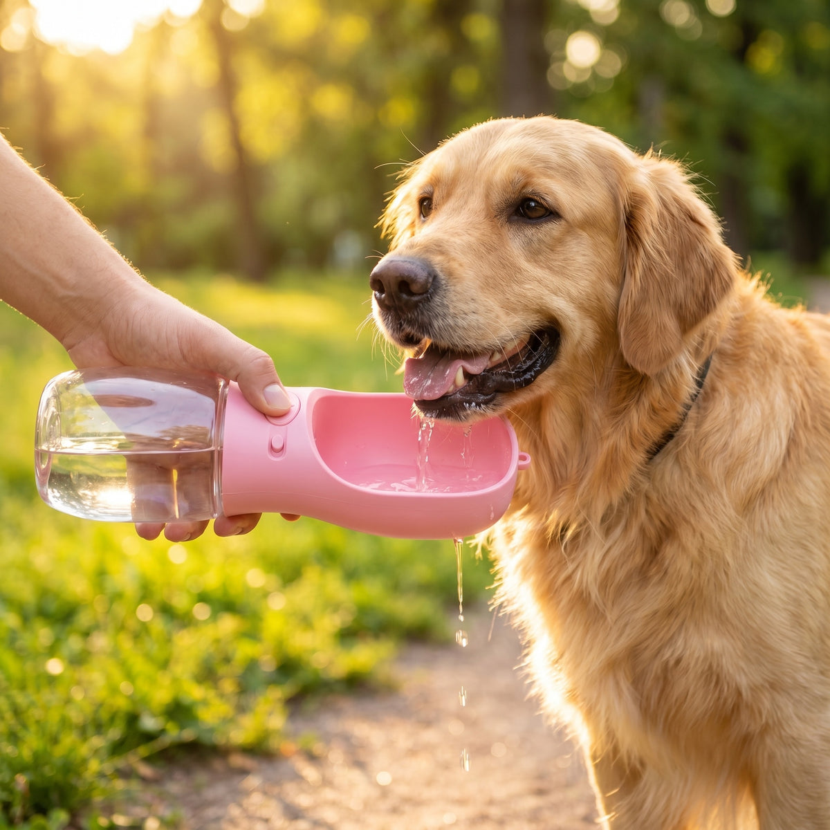 Gourde Portable Chien & Chat
